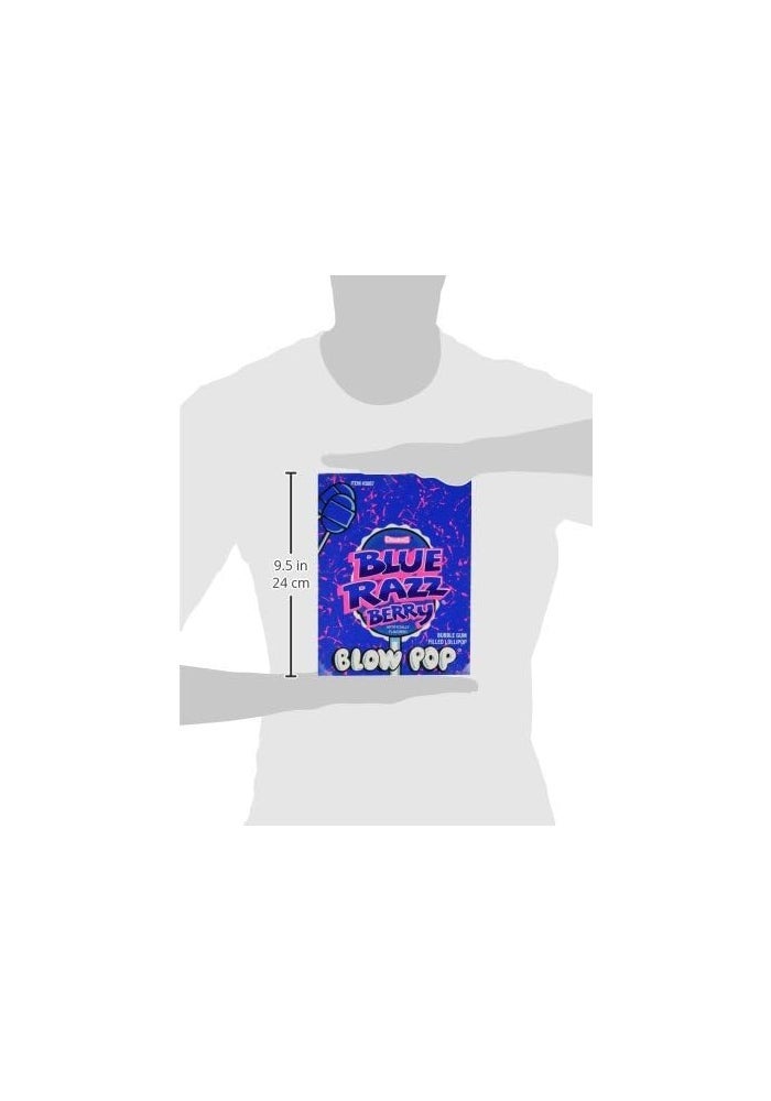 Charms Blow Pops 48 Pack Blue Razz Berry - Image 4